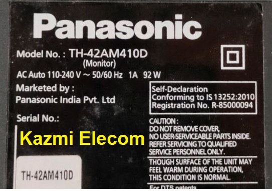 Panasonic Th-42Am410D