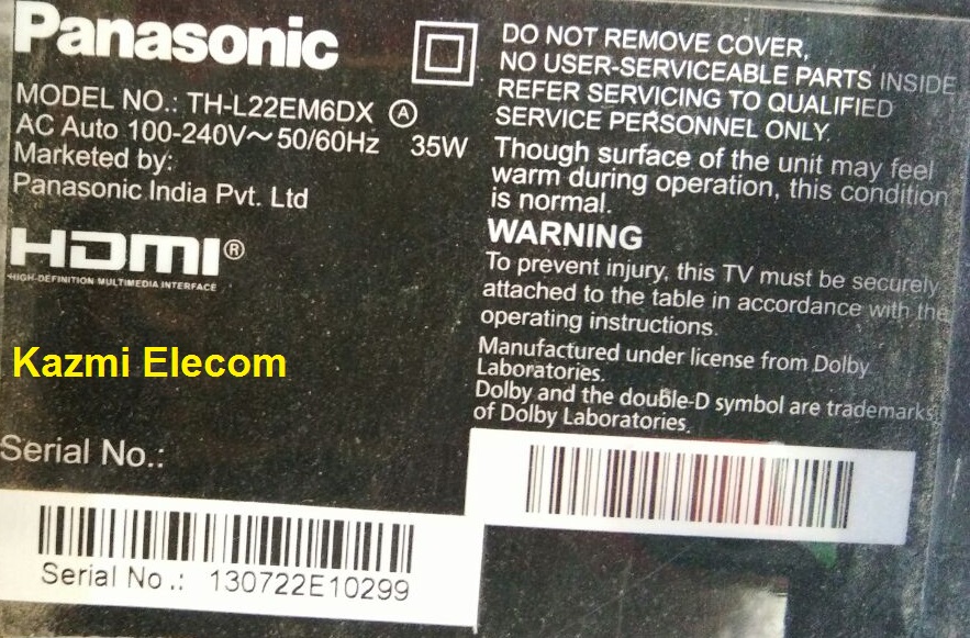 Panasonic Th-L22Em6Dx