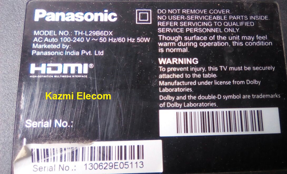 Panasonic Th-L29B6Dx