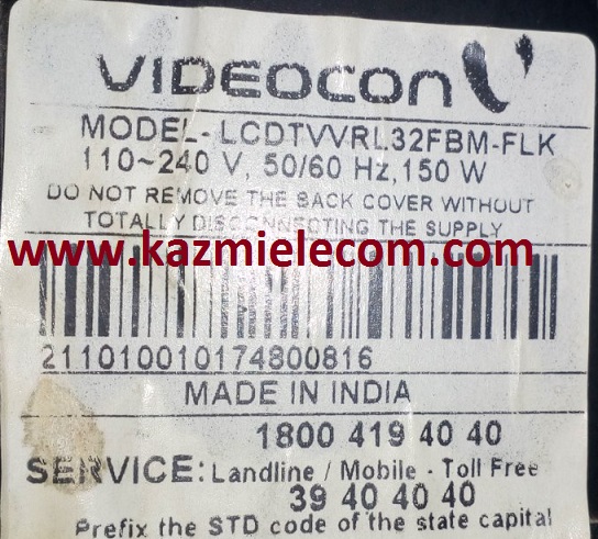 Videocon Lcdtvvrl32Fbm-Flk