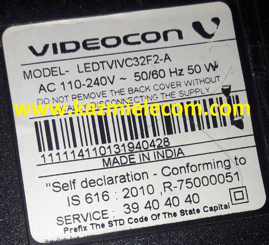 Videocon Ledtvivc32F2-A