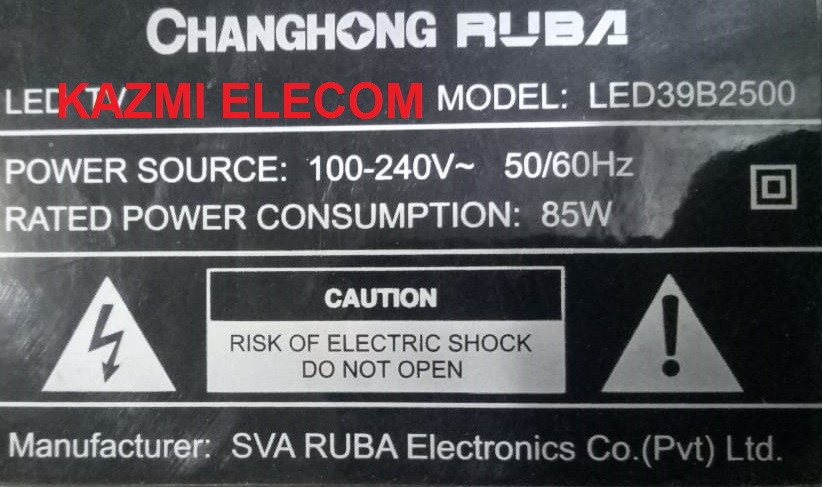 Changhong Ruba Led39B2500