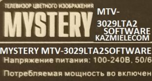 Mystery Mtv 3029Lta2 F