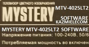 Mystery Mtv 4025Lt2 F