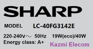 Sharp Lc 40Fg3142E F