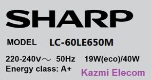 Sharp Lc 60Le650M F