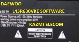 Daewoo L43R630Vke