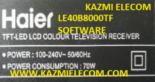 Haier Le40B8000Tf F