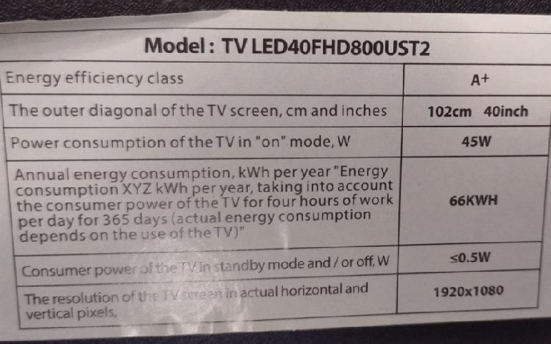 Saturn Led40Fhd800Ust2